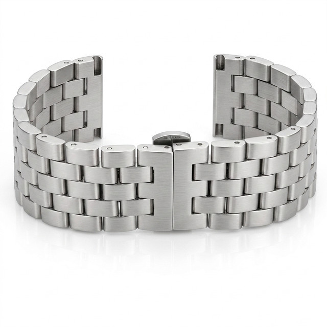 DUTRIEUX Uhrenarmband Edelstahl, Silber, Unisex - Bild 1