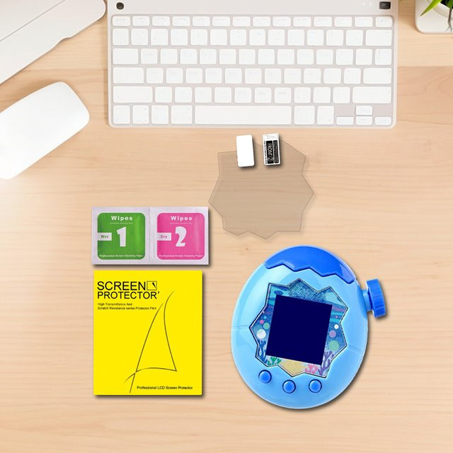 Kratzfeste und transparente TPU-Displayschutzfolie für Tamagotchi Paradise in Farbe Transparent - Bild 1