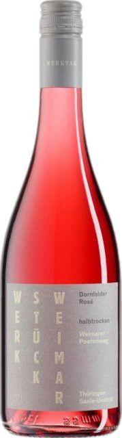 Werkstück Weimar Dornfelder Roséwein, Saale-Unstrut, trocken, 2025, 0,75 l - Bild 1