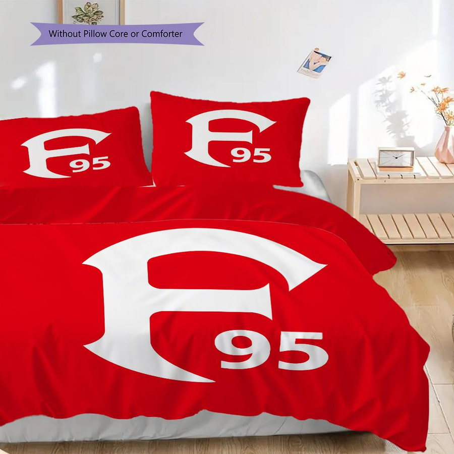 Manus Home Bettwäsche Set Fortuna Düsseldorf mit 1 Bettbezug und 2 Kissenbezügen, B/H: 155 x 200 cm - Bild 3