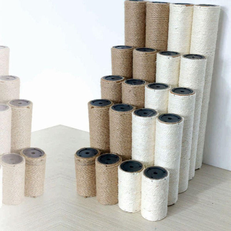 Ersatzpfosten für Katzenklettergerüste und Kratzbäume aus Sisal, rund, grün, Höhe: 38 cm - Bild 8