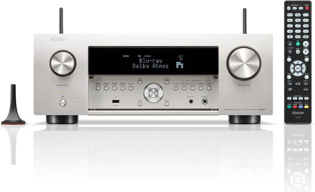 Denon AVC-X4800H AV-Receiver in Silber - Bild 1