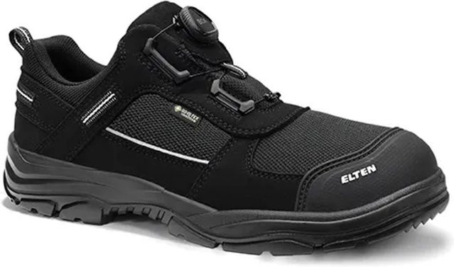 Elten Sicherheitshalbschuh Matthew Pro Boa GTX Low ESD S3 CI Typ 2 in Schwarz, Größe 45 - Bild 1