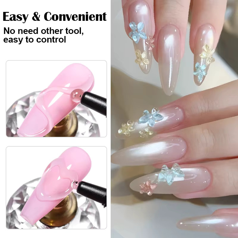 Mtssii Nagelrhinestone-Klebegel, Unisex - Bild 5