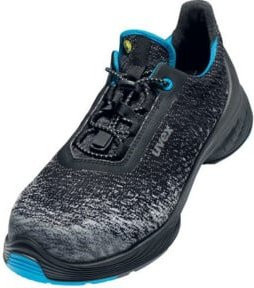uvex 1 G2 ESD Sicherheitshalbschuhe S1P aus Textil in Blau-Schwarz, Größe 51 - Bild 1