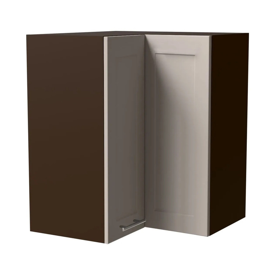Feldmann-Wohnen Eckhängeschrank Oslo W12 Lava Kaschmir Matt B/T/H: 60 x 60 x 72 cm - Bild 2