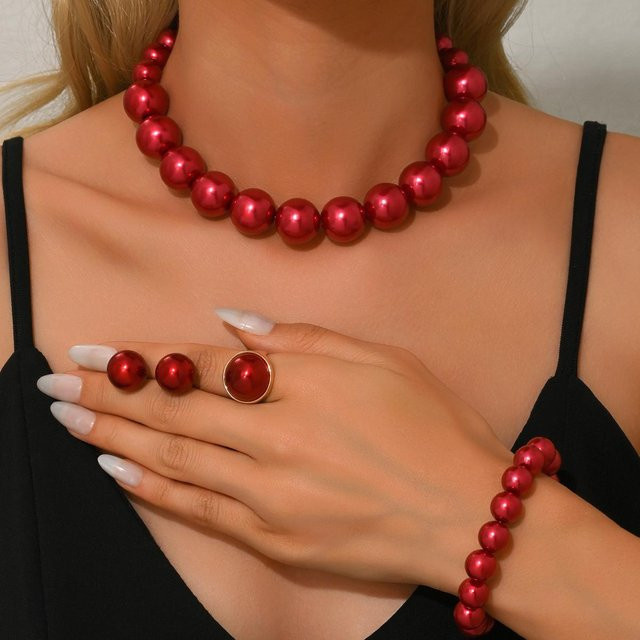 FYUAN Schmuck-Set, Messing, Zirkonia, Damen - Bild 1