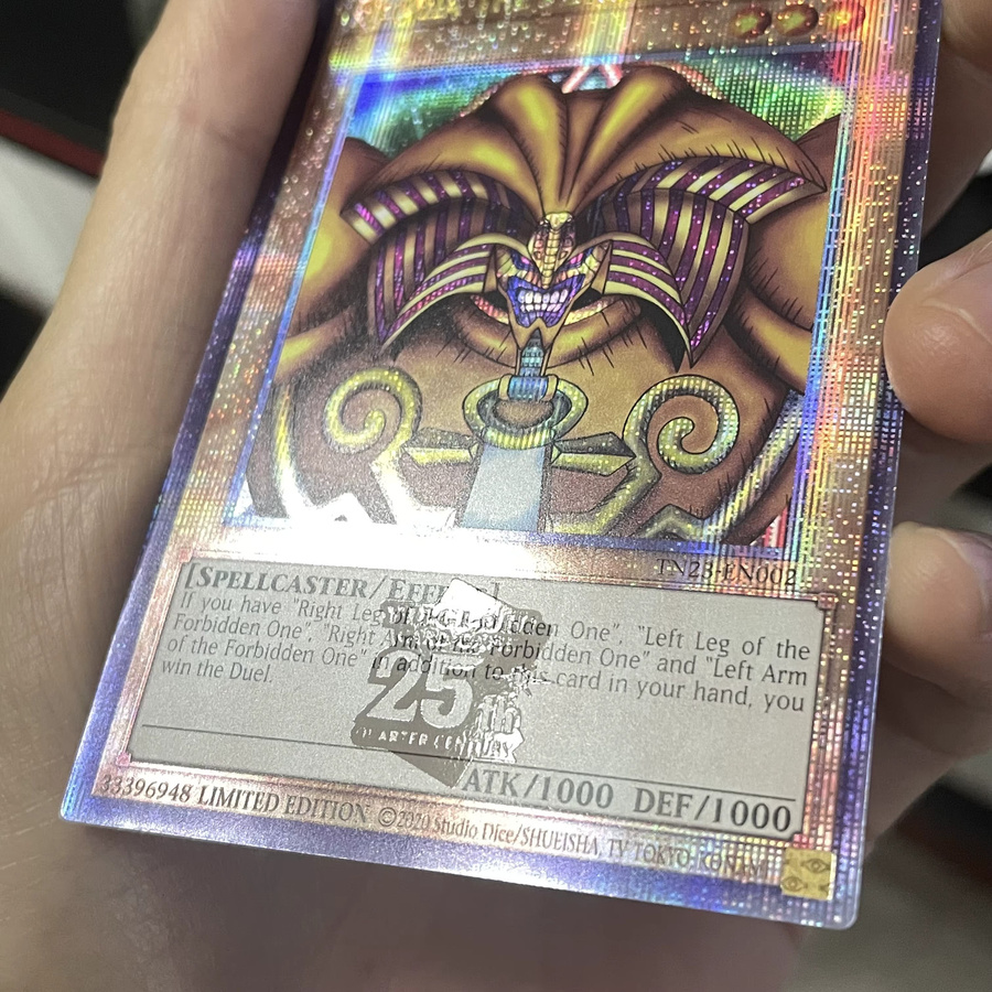 YuGiOh!! Exodia The Forbidden One, 5 Karten, Quarter Century Secret Rare - Bild 3