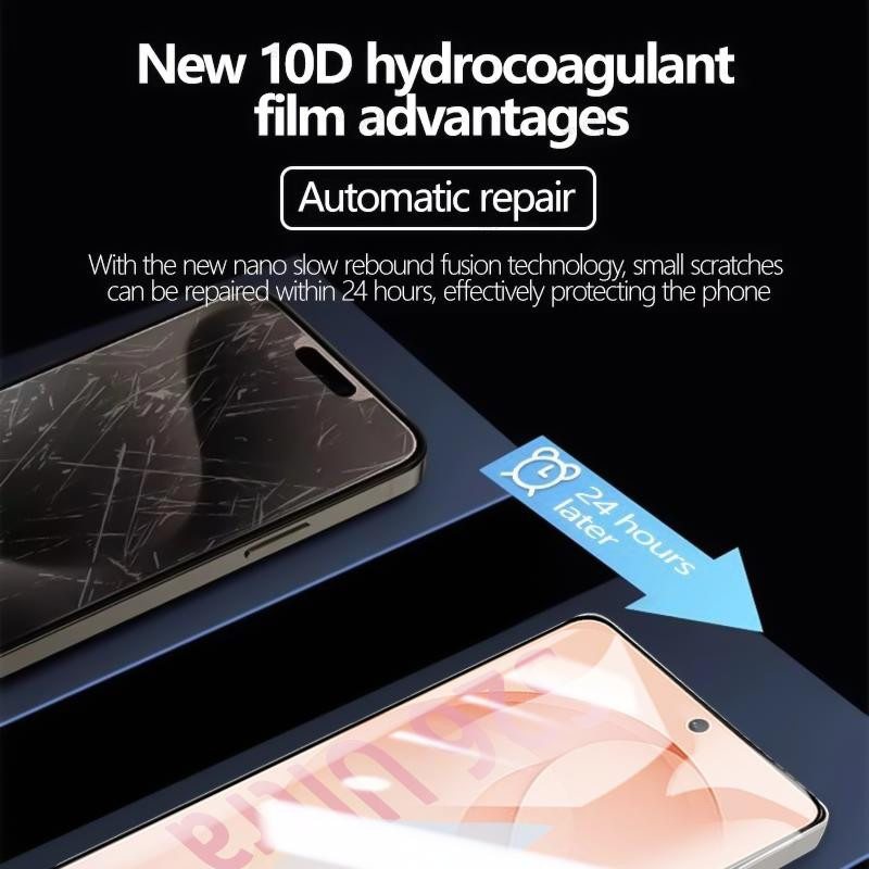 4er-Pack Hydrogel-Displayschutz Folie für Samsung Galaxy S26 Ultra S25 S24 Plus S23 FE transparente Vollabdeckung - Bild 5