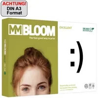 MM BLOOM Kopierpapier Excellent A3, 80 g/m², Weiß, 500 Blatt, PEFC-zertifiziert - Bild 1