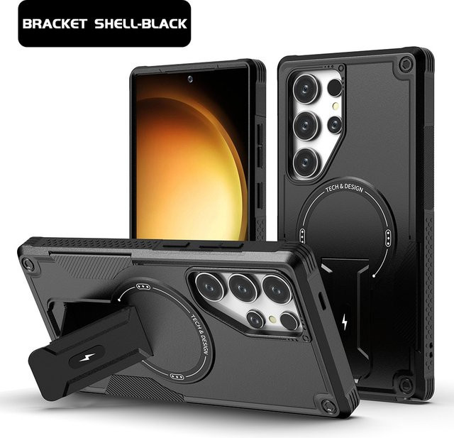 Magnetische Mecha Handyhülle für Samsung Galaxy S25 Ultra 5G A56 5G A07 A55 S24 Ultra A36 5G A54 A16 A06 A05s A26 Cover in Blau - Bild 1