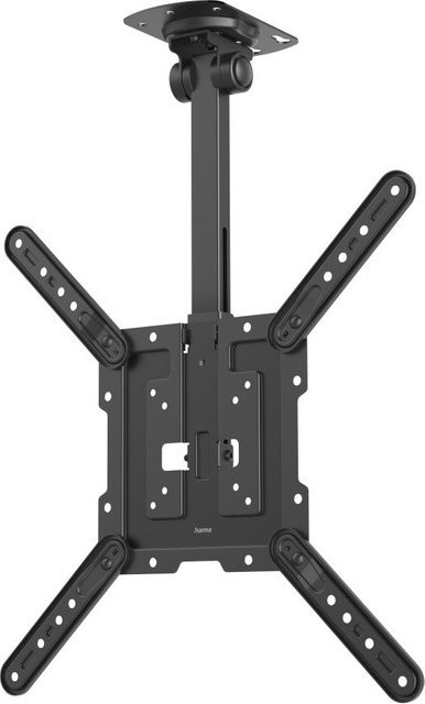 Hama TV-Deckenhalterung für bis zu 165 cm (65 Zoll) in Schwarz - Bild 1