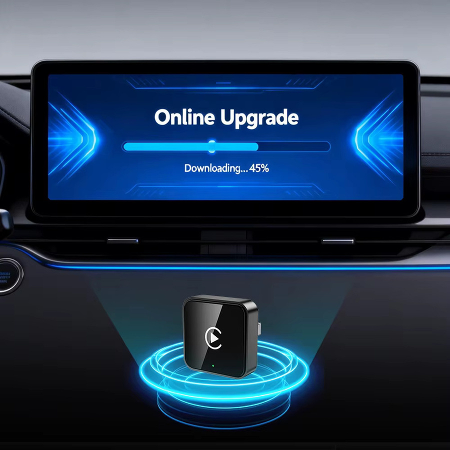 XUDA 2-in-1 Kabelloser CarPlay und Android Auto Adapter in Schwarz mit USB-Verbindung für Volvo, Benz, MG, Kia, Chery und VW - Bild 6