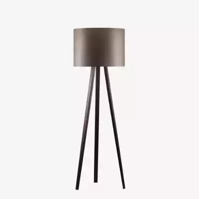 Maigrau Luca Standleuchte in Grau und Schwarz aus Metall mit Stoffschirm im modernen Design - Bild 1