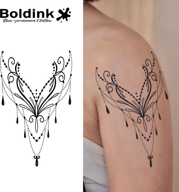 BOLDINK Schmetterlings-Tattoo-Aufkleber - Bild 1