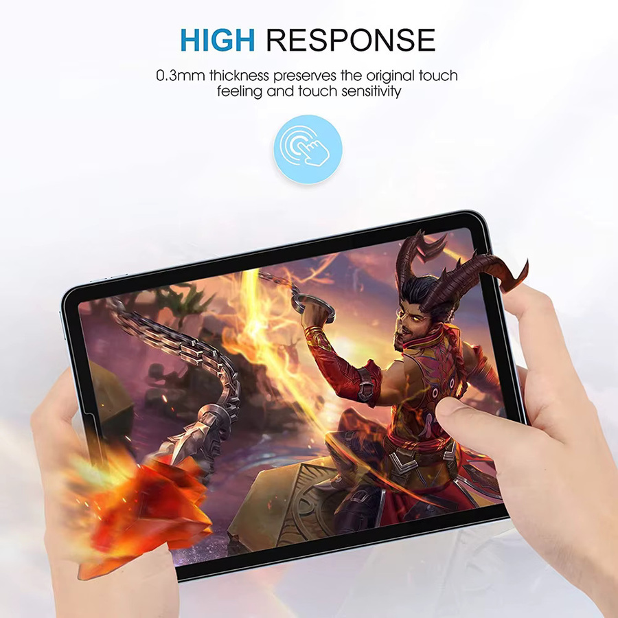 2er-Set HD gehärtete Glas Displayschutzfolie für Apple iPad, iPad Pro, iPad Air und iPad Mini, transparent - Bild 4