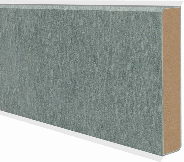 Döllken Profiles Sockelleiste Cubu 60 Stone & Style Beton Grau, H: 60 mm, B: 13 mm, Länge: 2500 mm - Bild 1