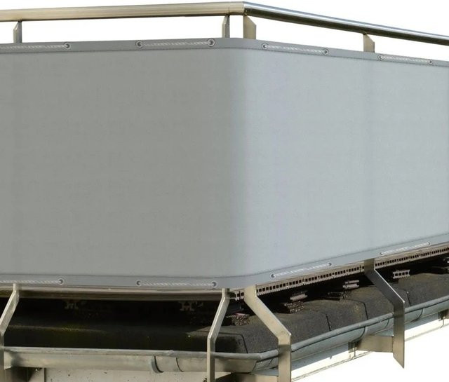 Sol Royal SolVision PB2 Balkonumspannung aus Polyester, Grau, Höhe: 90 cm, Breite: 500 cm - Bild 1