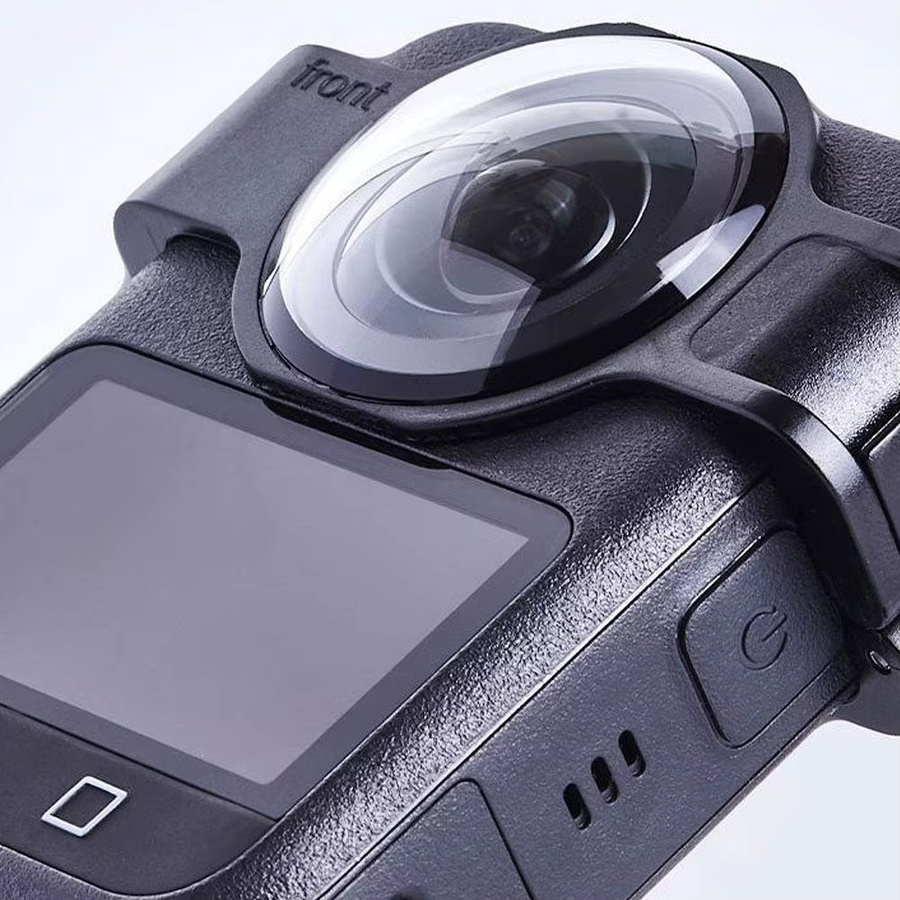 DJI Osmo 360 Snap-on Objektivschutz aus Glas mit Antireflexbeschichtung in Schwarz - Bild 3