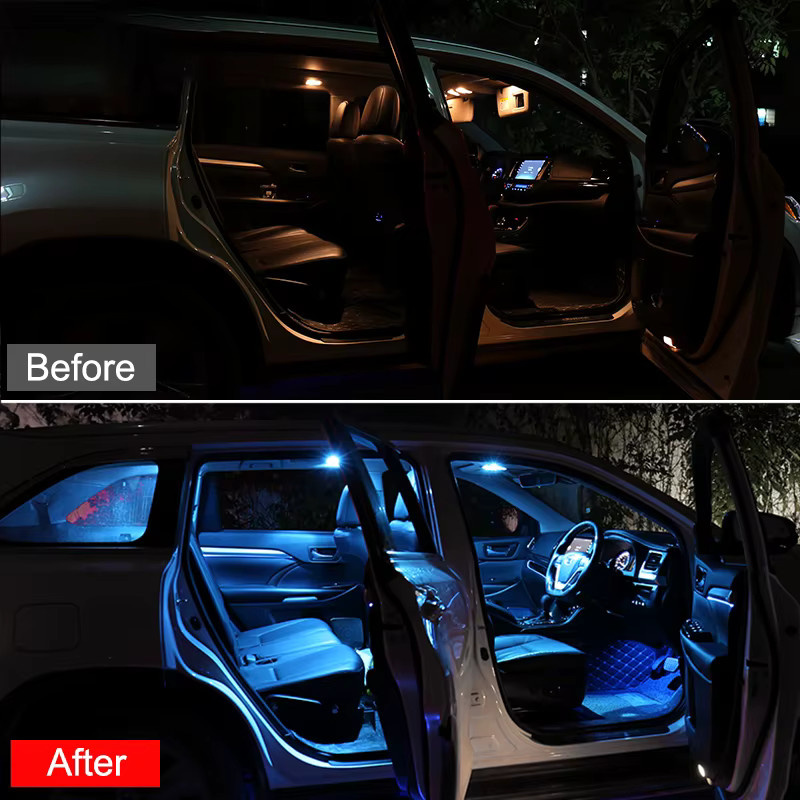 YaLumei LED Innenraumbeleuchtung für Vauxhall Opel Zafira A B Insignia A Vectra C Mokka X Meriva B als Leseleuchte und Kofferraumlicht Zubehör - Bild 2