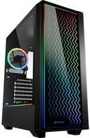Sharkoon RGB LIT 200 Midi-Tower PC-Gehäuse in Schwarz - Bild 1
