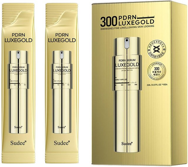 SUDEE Luxegold PDRN Renewal Serum, Gold & DNA, 10 x 2 ml - Bild 1