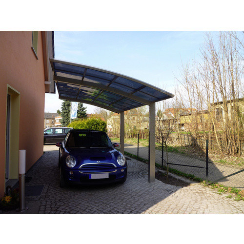 Ximax Carport Portoforte Typ 60 in Edelstahl-Look, B/T: 301,2 x 555,8 cm, silberfarben - Bild 2
