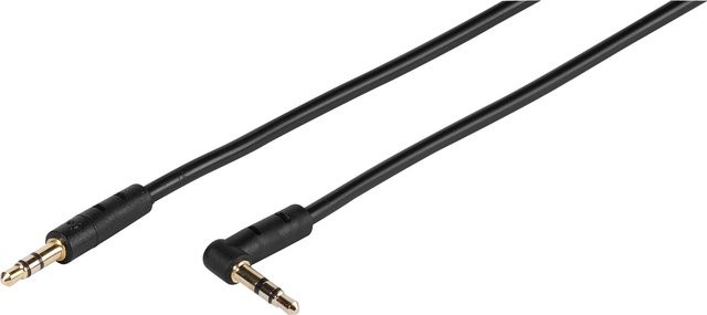 Vivanco Audio Anschlusskabel mit 3,5 mm Klinke, Schwarz, Länge: 0,5 m - Bild 1