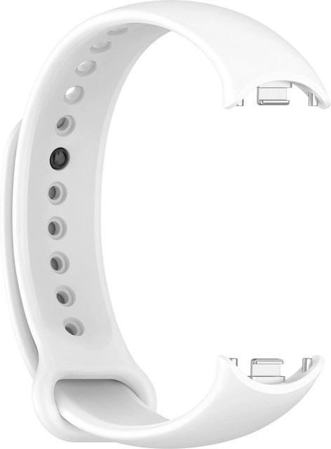 Xiaomi Uhrenarmband Silikon, weiß, Mi Band 11 10 9 8 - Bild 1