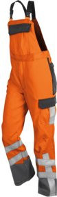 Kübler PSA Safety X7 Latzhose 3780 in Warnorange/Anthrazit Größe 54 mit Cordura - Bild 1