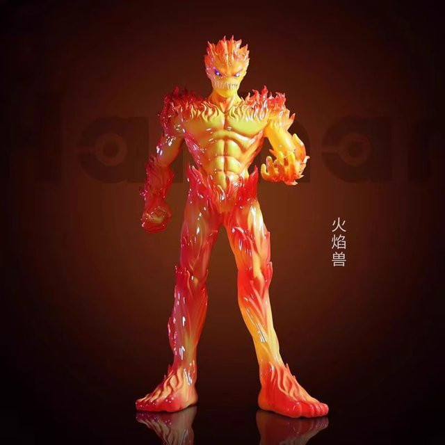 Bandai Digimon Battle Flame Beast, Figur, 20 cm - Bild 1