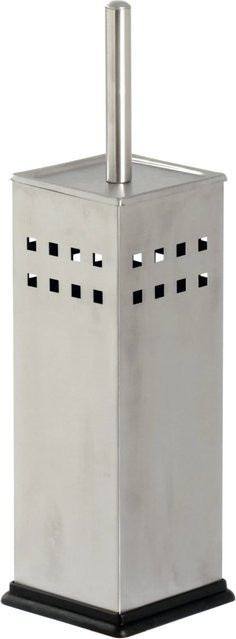 OBI Deco-Line WC-Bürste Panay aus Edelstahl in Schwarz und Silber - Bild 1