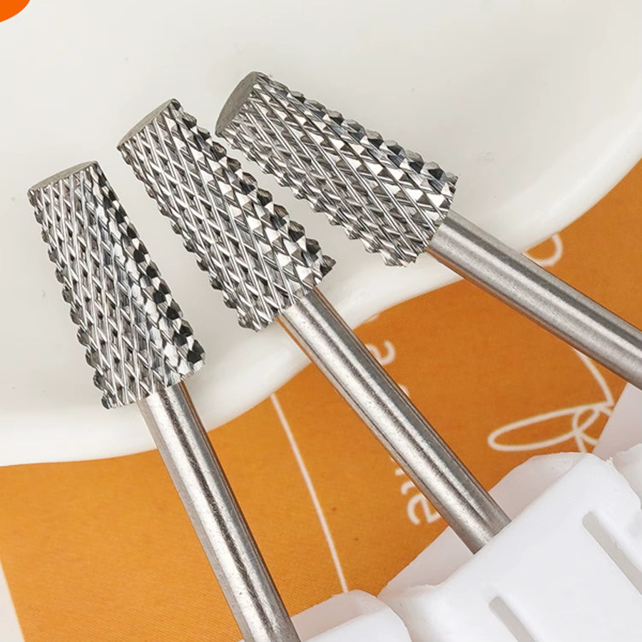 NotNoot Nagelbohrer, Hartmetall-Kreuz-konische Nagelbits, 3/32 Zoll, Unisex - Bild 2