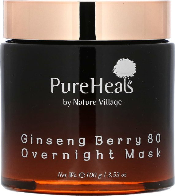 PureHeals Ginsengbeeren 80 Übernacht-Schönheitsmaske, 100 g, Unisex - Bild 1