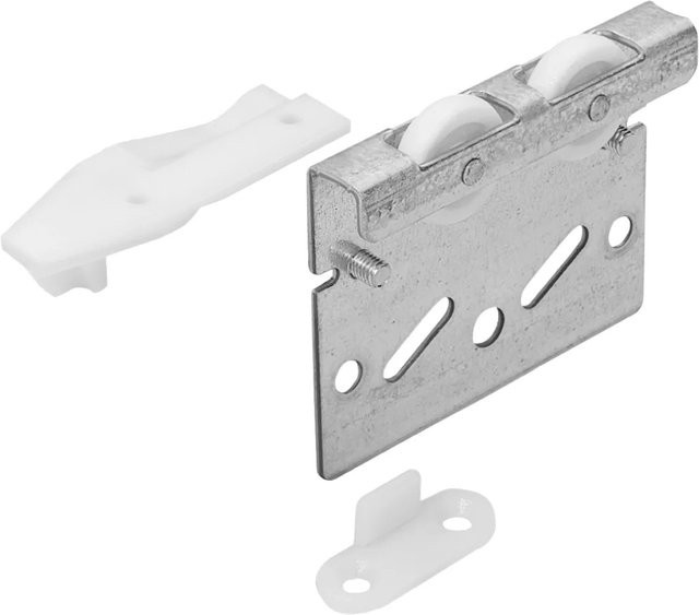 Hettich Montagesatz TopLine 3 für eine Tür, 40 kg, Stahl verzinkt, Silber - Bild 1