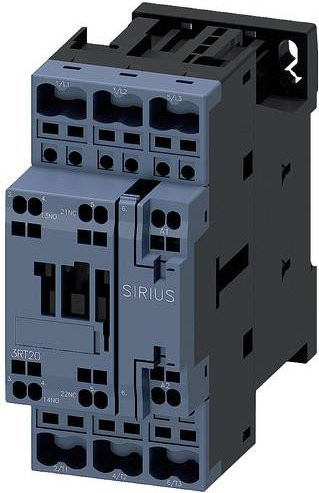 Siemens Leistungsschütz 3RT2023-2AC20 mit 3 Schließern, 690 V/AC, grau - Bild 1
