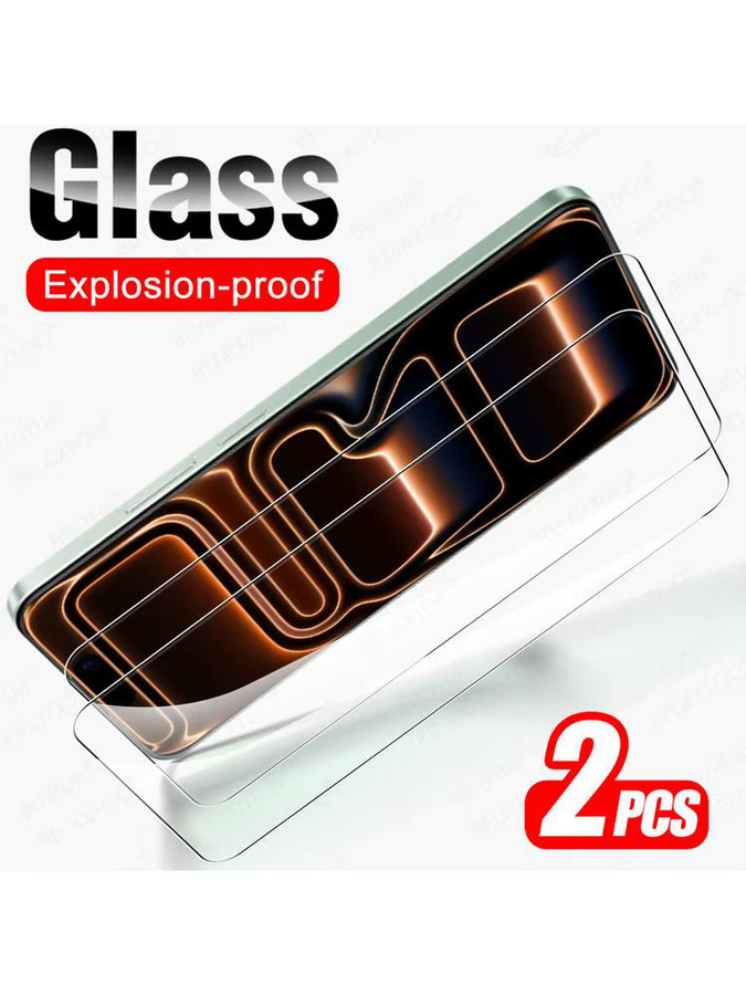 2 Stück Displayschutzfolie aus gehärtetem Glas für Apple iPhone 17 Pro Max, iPhone 17 Pro und iPhone 17 Air, transparent - Bild 6