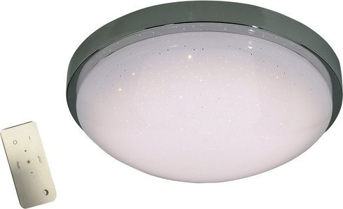 Näve LED Wand- und Deckenleuchte Catania in Weiß, dimmbar mit Fernbedienung und CCT-Funktion - Bild 1
