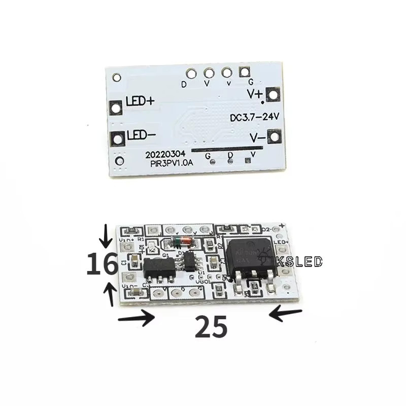 IKSLED Intelligenter Fotozellen-Lichtschalter mit Dual-Modus Tag-EIN/Nacht-EIN, wasserdichte Sensorsonde für Innen- und Außenbeleuchtung, 5 A, Batteriebetrieben - Bild 2