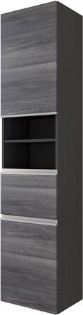 HELD MÖBEL Seitenschrank Arezzo in Grau, B/H/T: 40 x 180 x 35 cm - Bild 1