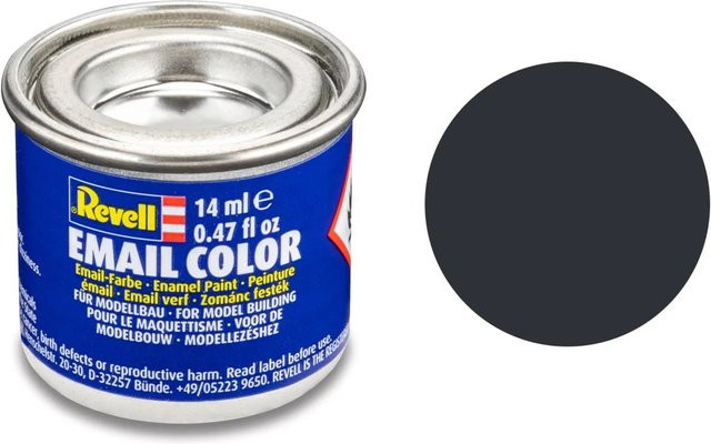 Revell Email Color Anthrazit Matt, Grau, 14ml - Bild 2