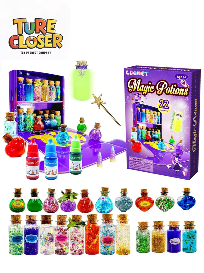LDomet DIY Fairy Magical Potions Kit, Trankherstellungsset, 22-teiliges Set, ab 6 Jahren - Bild 6