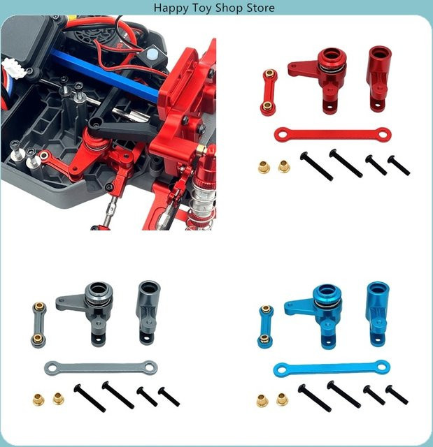 MJX Metall-Upgrade-Lenkbaugruppe P12430, 1:12, Rot, Zubehör - Bild 1