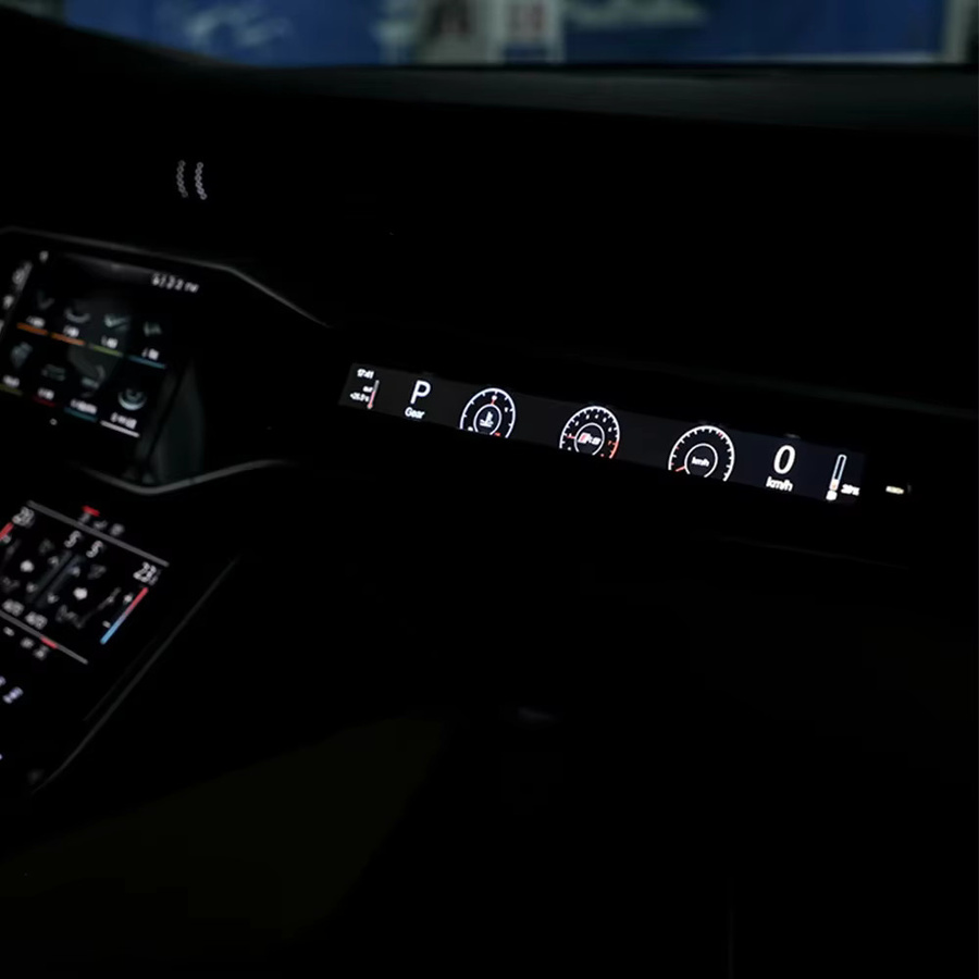 GEETHA Multimedia-Armaturenbrett-Display LCD für Audi A6 A7 C8 (2019-2024) in Schwarz - Bild 2