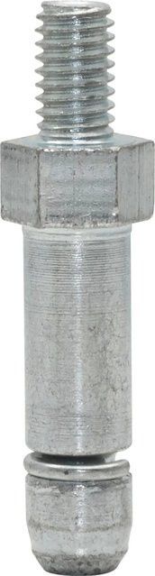 Wagner Gewindestift aus verzinktem Stahl, Silber, 2 Stück, Länge: 40 mm - Bild 1