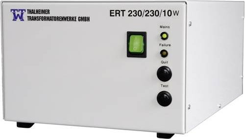 Thalheimer ERT 230//230/10W Labor-Trenntrafo Festspannung 1000 VA mit 8 x 230 V/AC Ausgängen in Weiß - Bild 1
