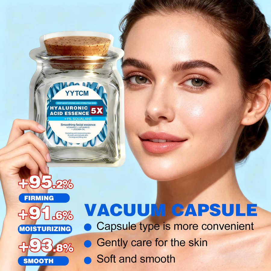 Hyaluronsäure Feuchtigkeitskapsel-Essenz Serum, Unisex - Bild 4