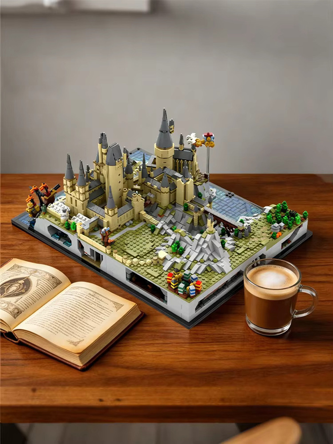 Gobricks MOC-158172 Zauberer-Schloss und -Gärten Erweiterung, Bausteine-Spielzeug - Bild 2