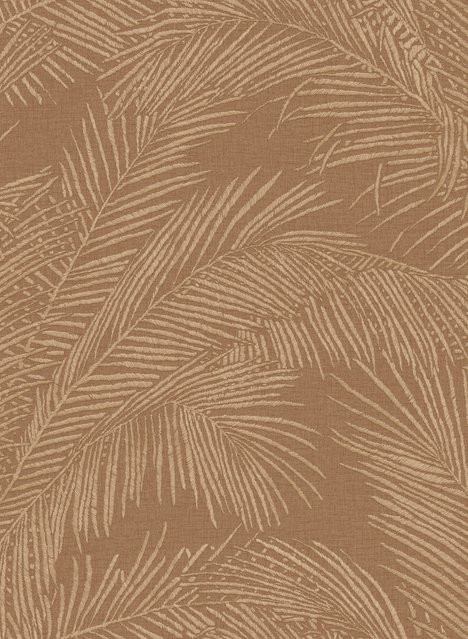 Arte International Wallpaper Maui - Basket Weave in Braun - Bild 1