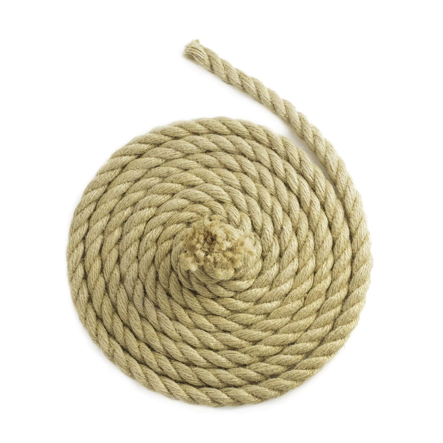 Extra starkes Juteseil aus 100% Naturjute in Beige, Durchmesser: 30 mm, Länge: 50 m - Bild 2